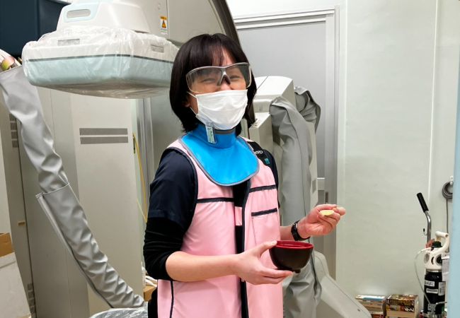 嚥下リハビリの様子②